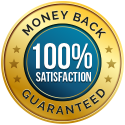 LeanBurn Drops 60-day 100% money-back guarantee badge